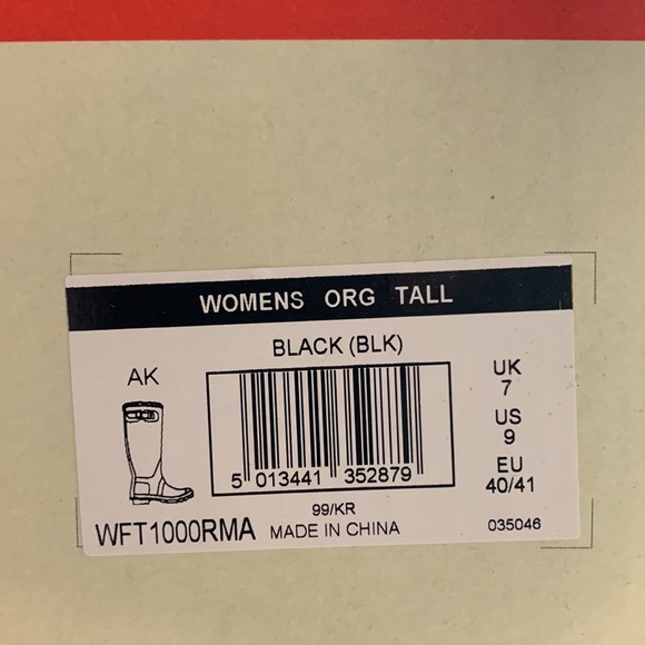 Hunter Original Womens Tall Rainboots WFT1000RMA - Picture 9 of 10